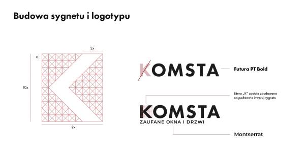 Komsta materiały brandingowe
